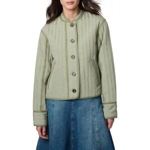 NWT BERNARDO Ecoplume Textured Quilted Button-Up Jacket Small